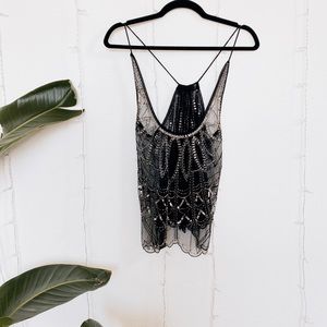Urban Outfitters Pins & Needles Sequin Tank